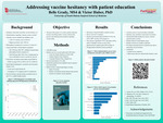 Addressing Vaccine Hesitancy with Patient Education by Belle Grady and Victor Huber